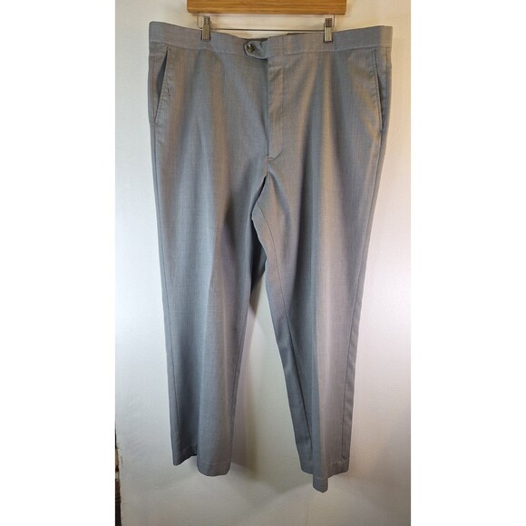 SANSABELT Classic Dress Pants Men's 44x28 Dark Grey "Lot of 2" Preppy Business - Picture 1 of 12